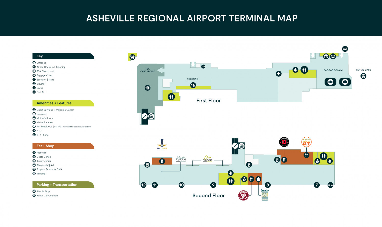 Terminal Map