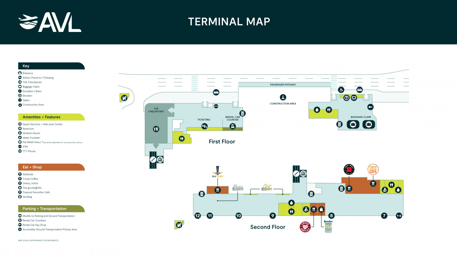 Terminal Map