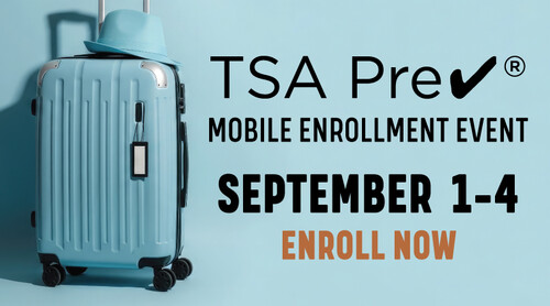 TSA PRECHECK EVENT SEPT.1-4